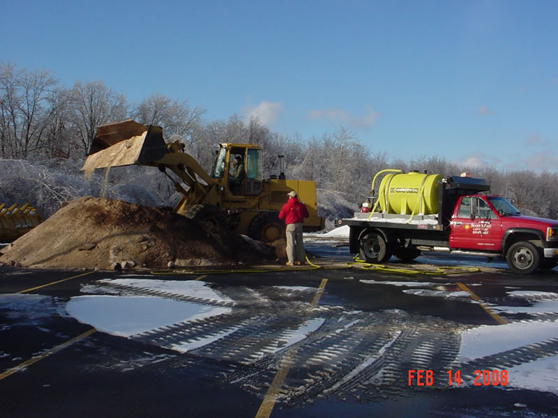 Snow removal equipment fleet